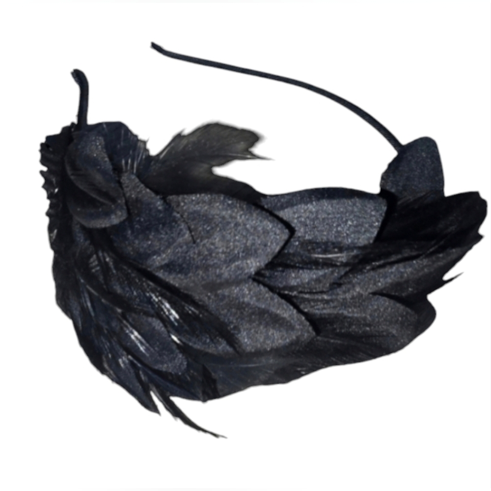 Feathered head band